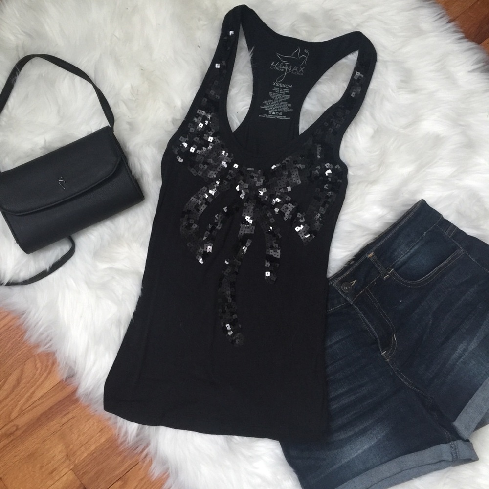 Miley Cyrus & Max Azaria Razorback Tank